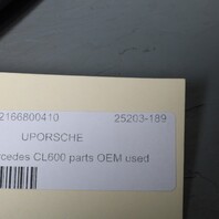 2008 Mercedes CL600 parts OEM Johnny find and scrap