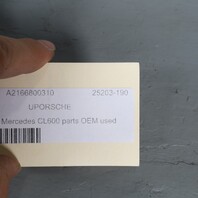 2008 Mercedes CL600 parts OEM Johnny find and scrap