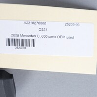 2008 Mercedes CL600 parts OEM Used