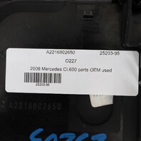 2008 Mercedes CL600 Center Console Cup Holder 2216802650 OEM Used