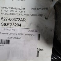 2003-2006 Porsche Cayenne Right Front Strut Shock Spring 7L5412022AD OEM Used