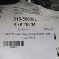 2003-2010 Porsche Cayenne Left Front Spindle Knuckle Hub 7L0407257A OEM Used