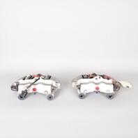 2004-2010 Porsche Cayenne Rear Brake Caliper Set Brembo Silver OEM Used
