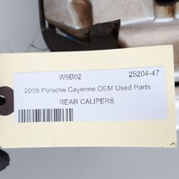 2004-2010 Porsche Cayenne Rear Brake Caliper Set Brembo Silver OEM Used