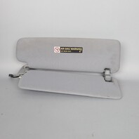 2003-2005 Porsche Cayenne Sun Visor Left 7L5857551N Grey OEM Used