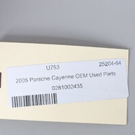 2005 Porsche Cayenne OEM Parts