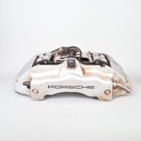 2004-2010 Porsche Cayenne Front Brake Caliper Set Brembo Silver 18ZR 18ZL OEM