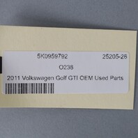2010-2014 Volkswagen GTI 4Dr Front Power Window Motor Right OEM Used