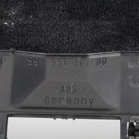 2005-2012 Porsche 911 Boxster Cayman Fuse Box Kick Panel Carpet Black OEM Used