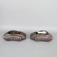 1997-2012 Porsche Boxster Cayman Front Brake Calipers Brembo Set Black OEM Used