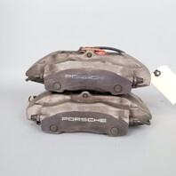 1997-2012 Porsche Boxster Cayman Front Brake Calipers Brembo Set Black OEM Used