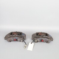 1997-2012 Porsche Boxster Cayman Front Brake Calipers Brembo Set Black OEM Used