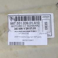 2006-2012 Porsche Cayman 987 Engine Compartment Carpet Cover Lining OEM Used