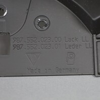 2006-2012 Porsche Cayman 987 Speedometer Speedo Cluster Cover Black OEM Used
