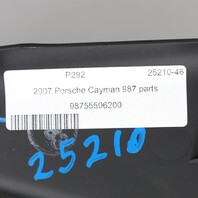 2006‑2012 Porsche Cayman 987 Right Rear Speaker Tower Cover 98755506203 OEM Used