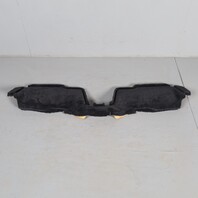 2005-2012 Porsche Boxster Cayman 987 Rear Lower Firewall Carpet Black OEM used