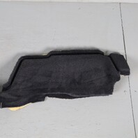 2005-2012 Porsche Boxster Cayman 987 Rear Lower Firewall Carpet Black OEM used