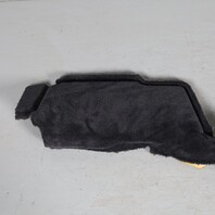 2005-2012 Porsche Boxster Cayman 987 Rear Lower Firewall Carpet Black OEM used
