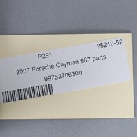 05-12 Porsche 911 Boxster Cayman Left Door Handle Carrier 99753706300 OEM Used