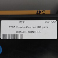 2005-2008 Porsche 911 Boxster Cayman Climate Temperature Control Panel OEM Used
