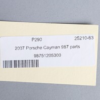 2006-2012 Porsche Cayman 987 Trunk Latch Lock Clasp OEM Used