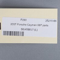 2006-2008 Porsche Cayman 987 Left Seat Belt Retractor Left 98780303303 OEM Used