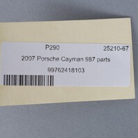 06-07 Porsche 911 Boxster Cayman Power Window Motor Left 99762418103 OEM Used