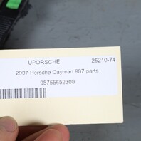 2006-2012 Porsche Cayman 987 Left Lower Rear C Pillar Trim Molding OEM Used