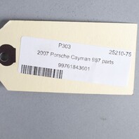 05-12 Porsche 911 Boxster Cayman Cooling Fan Control Module 99761843601 OEM Used