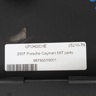 2006-2012 Porsche Cayman 987 Right Rear Trunk Upper Trim 98755519002 OEM Used