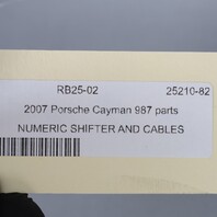 Porsche Boxster Cayman 986/987 NUMERIC 5 Speed Shifter With Cables