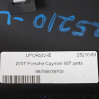 2006-2012 Porsche Cayman 987 Left Rear C Pillar Trim Molding OEM Used