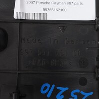 2005-2012 Porsche 911 997 Boxster Cayman 987 Kick Panel Fuse Box Cover OEM Used