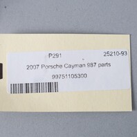 2005-2012 Porsche 911 997 Boxster Cayman 987 Hood Lock Latch Clasp OEM Used