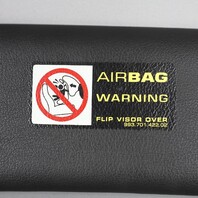 2006-2012 Porsche Cayman 987 Right Sun Visor Black 98773146200 OEM Used