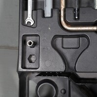 1996-2002 BMW Z3 Trunk Tire Jack Tool Kit 71111093840 OEM