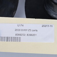 1996-2002 BMW Z3 Front Bumper Shock Impact Absorber Pair 51118399201 OEM Used
