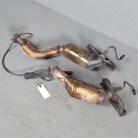 1999-2000 BMW 328i 528i Z3 Exhaust Manifold Set Front Rear 11627503673 OEM Used