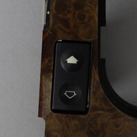 1996-2002 BMW Z3 E36 Center Console Wood Trim 51168009842 OEM Used