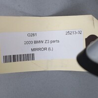 1996-2002 BMW Z3 E36 Door Mirror Left Side View OEM Used
