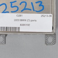 2000 BMW Z3 SRS Control Module 65778386192 OEM Used