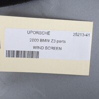1996-2002 BMW Z3 DEFLECTAIR Wind Deflector Windstop Windblocker  WindScreen