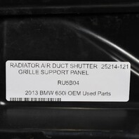 2012-2019 BMW 640i 650i Center Main Radiator Air Duct 51748050397 OEM Used