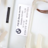 2013‑2019 BMW 640i 640i xDrive 650i 650i xDrive M6 Alpina B6 Upper B‑Pillar Trim 51438054078 OEM Used