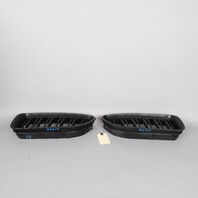 2012‑2018 BMW 640i 650i M6 Performance Kidney Grilles Pair 51712297595 OEM Used