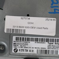 2013 BMW 640i 650i Gran Coupe Hifi Amp Amplifier OEM Used