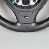 BMW 528i 535i 550i 640i 750i Steering Wheel M-Sport Paddle Shift Worn OEM Used