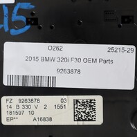 2014 BMW 320i Roof Headliner Dome Map Reading Light OEM Used