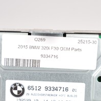 2012-2015 BMW 320i 328i 335i Amp Amplifier 65129334716 OEM Used