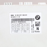 2015 BMW 320i F30 Front Power Seat Control Module 61359371130 OEM Used